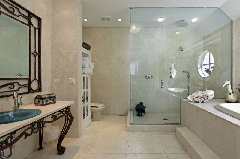 Spa-Style Shower Area